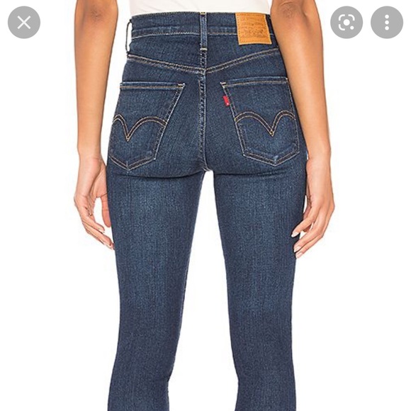 Mile High Skinny Levi’s in Unbasic Blue - 25. - Picture 2 of 4